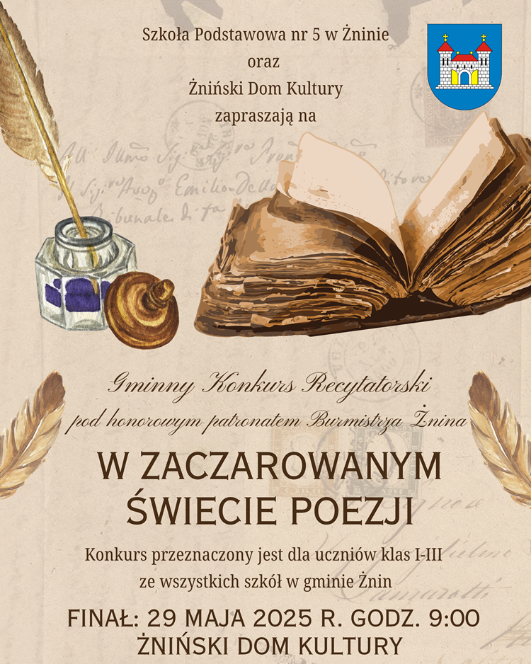 Beige and Brown Illustrative World Poetry Day Instagram Post